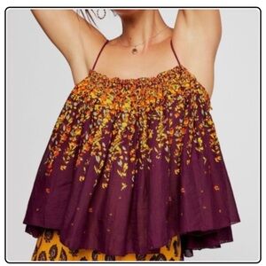 Free People Instant Crush Floral Cami, Size Small